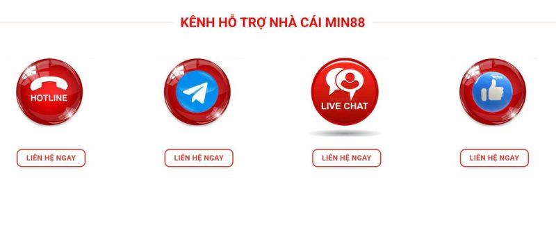 Hướng dẫn liên hệ nhà cái MIN88 qua các kênh liên hệ chính thức