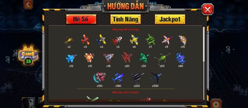 Hướng dẫn cách chơi Bắn Cá Đại Chiến B52 MIN88 cho tân thủ