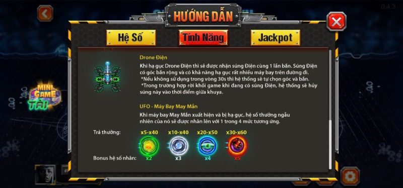 Những điểm nổi bật của game Bắn Cá Đại Chiến B52