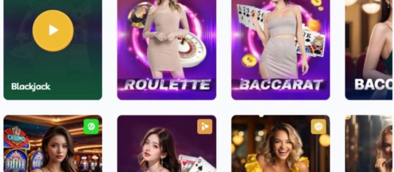 Những trò chơi hot chỉ có tại sảnh live casino MIN88